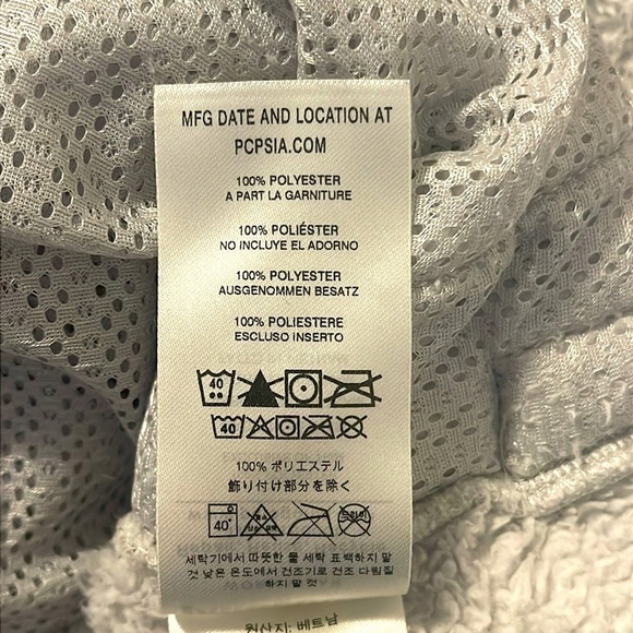 PATAGONIA GRAY Fleece Pullover 3/4 Zip Furry SIZE XL (14) - Picture 6 of 6